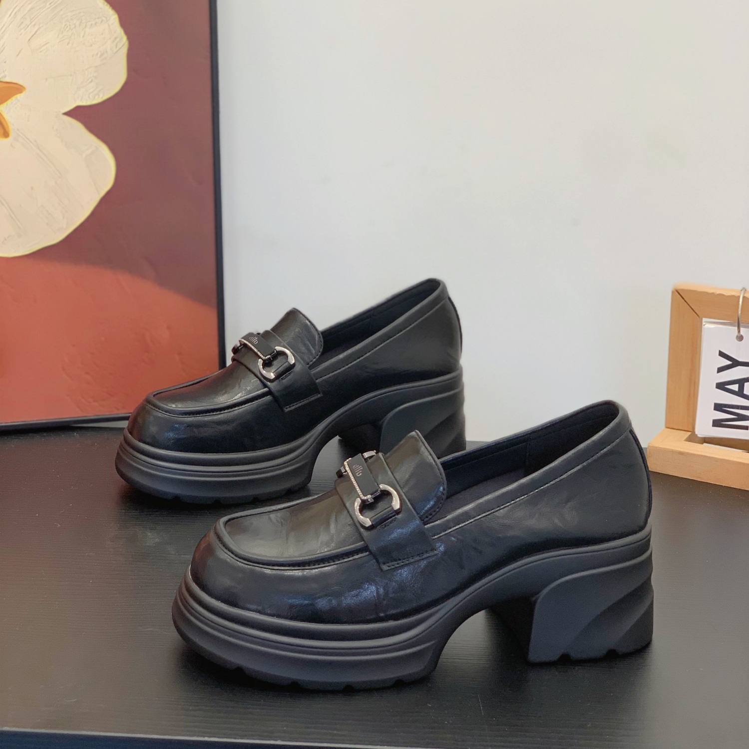 显腿长显脚小学院风时尚百搭单鞋