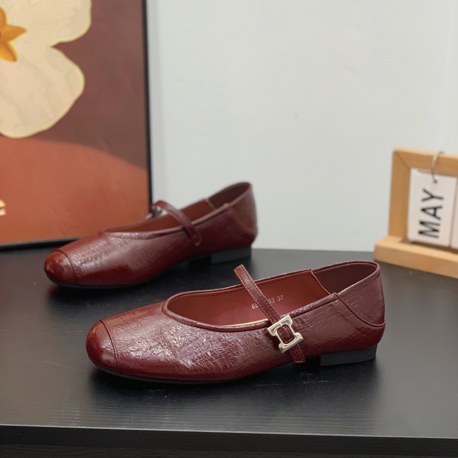 法式平底玛丽珍单鞋女2025新款春季复古两穿一字扣带温柔风晚晚鞋,女鞋,玛丽珍鞋,淘宝优惠券,粉丝福利购,淘宝优惠卷