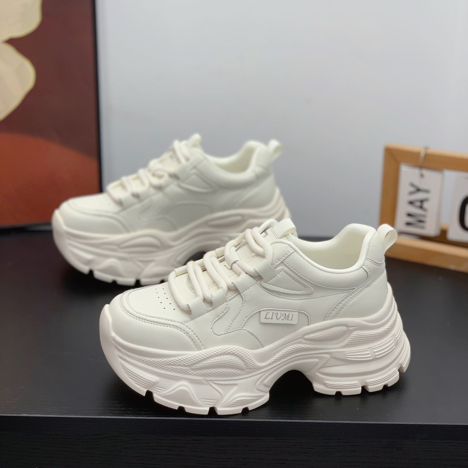 显高显瘦，温柔又好看运动老爹鞋