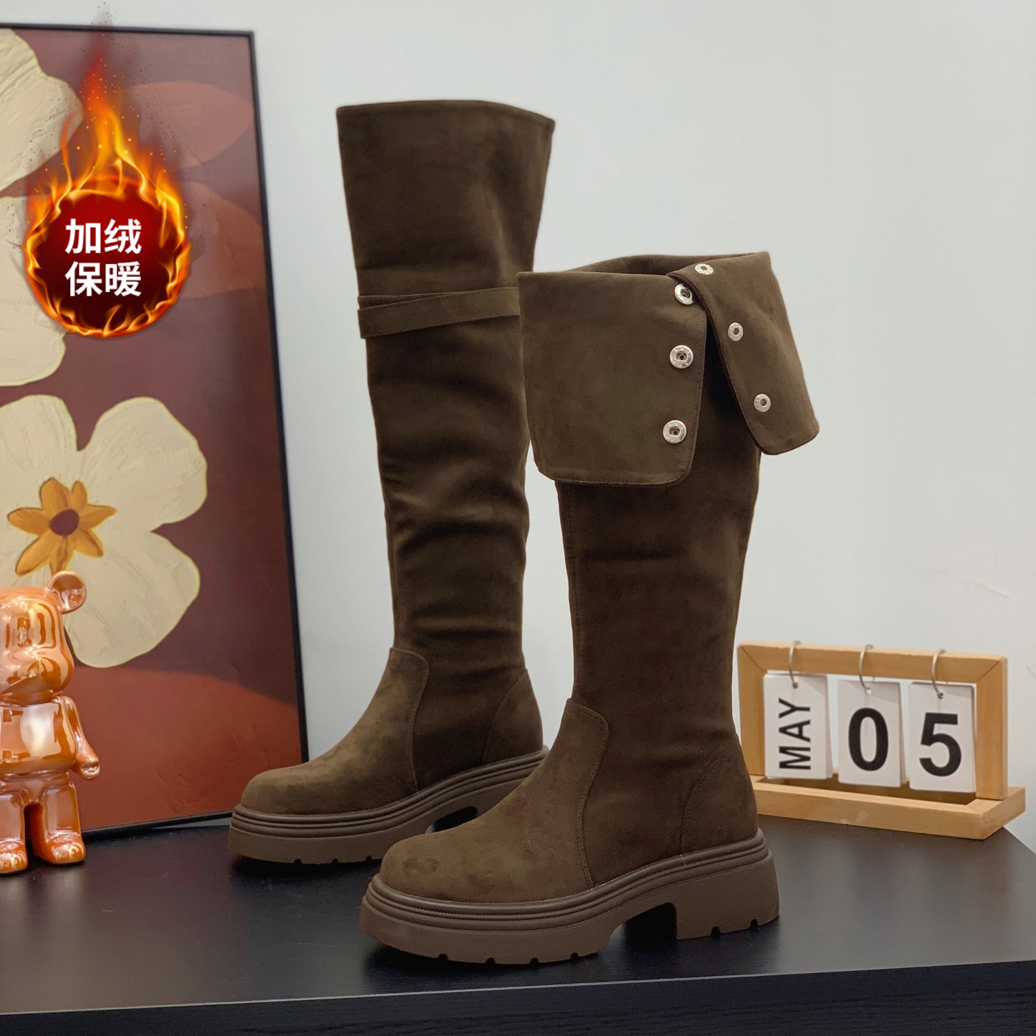 增高显瘦显腿长潮流高级感西部靴