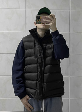 bboy嘻哈宽松加厚街头立领马甲