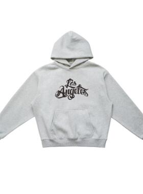 bboy嘻哈加厚宽松美式帽衫超厚old school嘻哈西海岸简约连帽卫衣