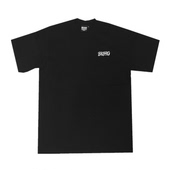 bboy school复古hiphop西海岸简约小领口短袖 300克 重磅嘻哈old