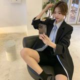 现货M070P105K1582022秋装新款单排扣小西装外套，女装西装，浙宝088