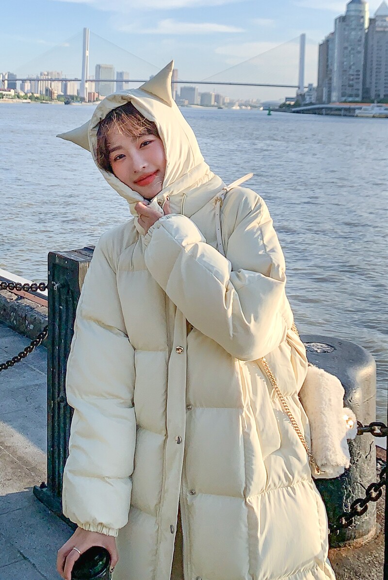 出货中M008P195K2882021冬装新款中长款衣服3色,女装棉衣/棉服,浙宝088