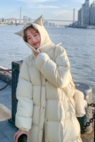 出货中M008P195K2882021冬装新款中长款衣服3色，女装棉衣/棉服，浙宝088