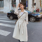 现货X1062P145K1982022秋季新款中长款泡泡袖风衣外套大衣，女装风衣，浙宝088