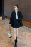 现货X975P120K1782023春秋新款小西装外套两件套装P160K228，女装西装，浙宝088