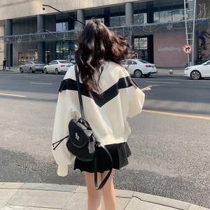 现货M506P135K188  2024春装新款棒球服小香风外套女图片