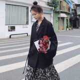 现货X1085P110K1682022新款双排扣送腰带小西装外套，女装西装，浙宝088