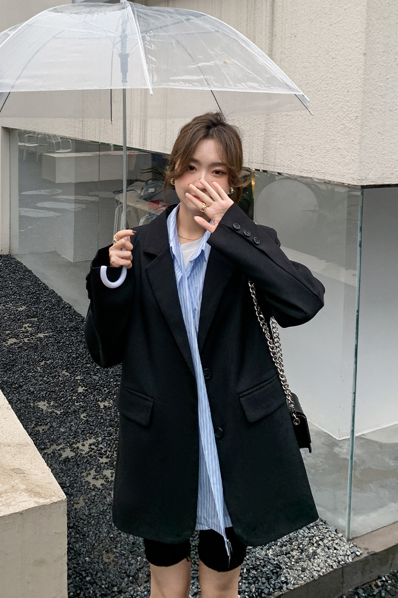 现货M070P105K1582022秋装新款单排扣小西装外套,女装西装,浙宝088