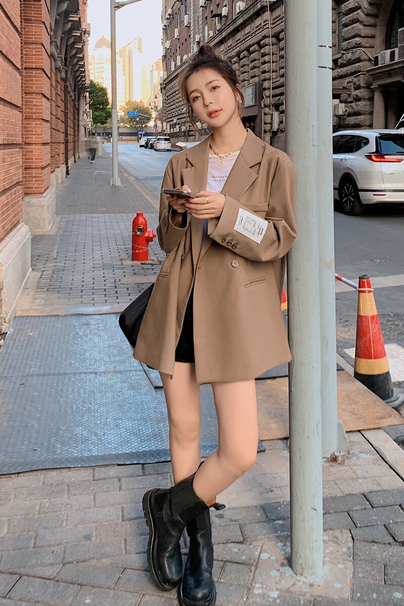 现货X950P110K1682021春装新款小西装外套女,女装西装,浙宝088