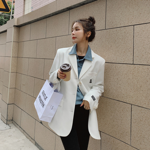 现货X951 P110K168 2021春秋装新款小西装外套女2色图片