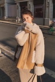 现货X918P170K2582021冬装新款皮毛一体羊羔毛外套女，女装棉衣/棉服，浙宝088