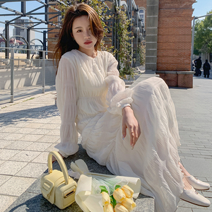现货M526P115K168 2024春夏装长款高品质中长款连衣裙图片