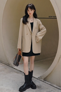 出货中 X1068P110K168 2022春秋装新款小西装外套女图片