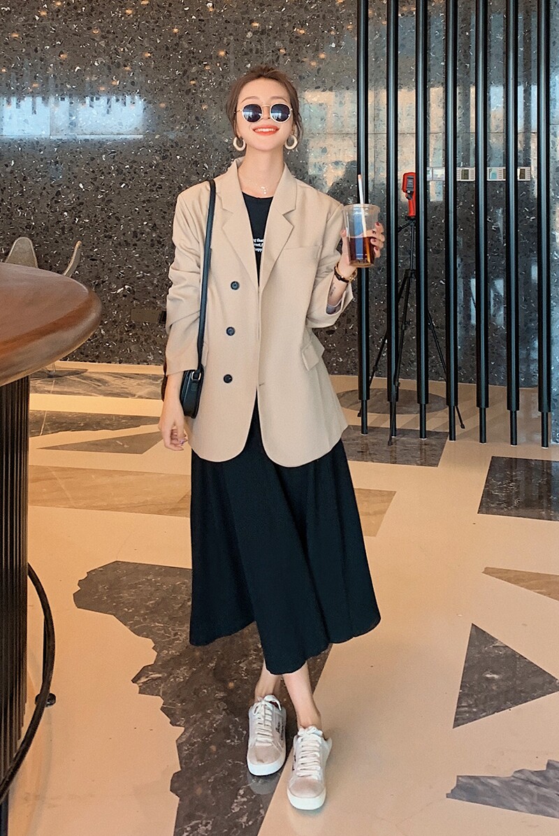 现货X965P110K1682021春装新款小西装外套,女装西装,浙宝088