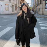 现货X957P120K1782021春装新款PU小西装外套2色，女装西装，浙宝088