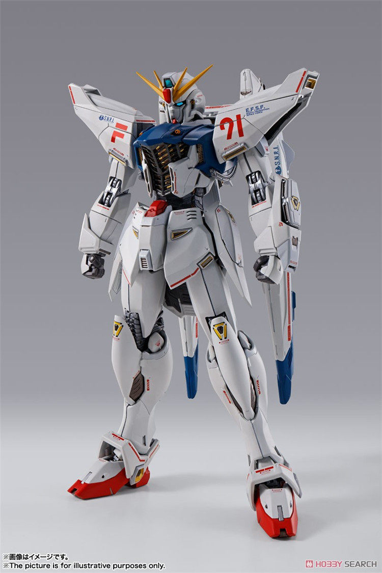 万代 METALBUILD MB F91 全装备 可动高达 重武装 合金 成品 手办