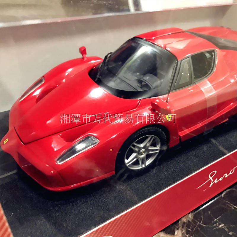 成品法拉利恩佐风火轮合金118