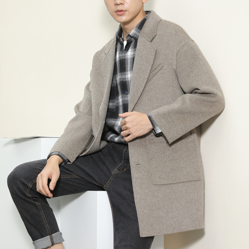 中长款羊毛双面呢时尚都市
