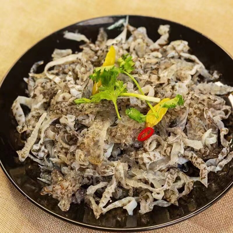 荷味泡椒鱼皮爽脆香辣泡椒鱼皮