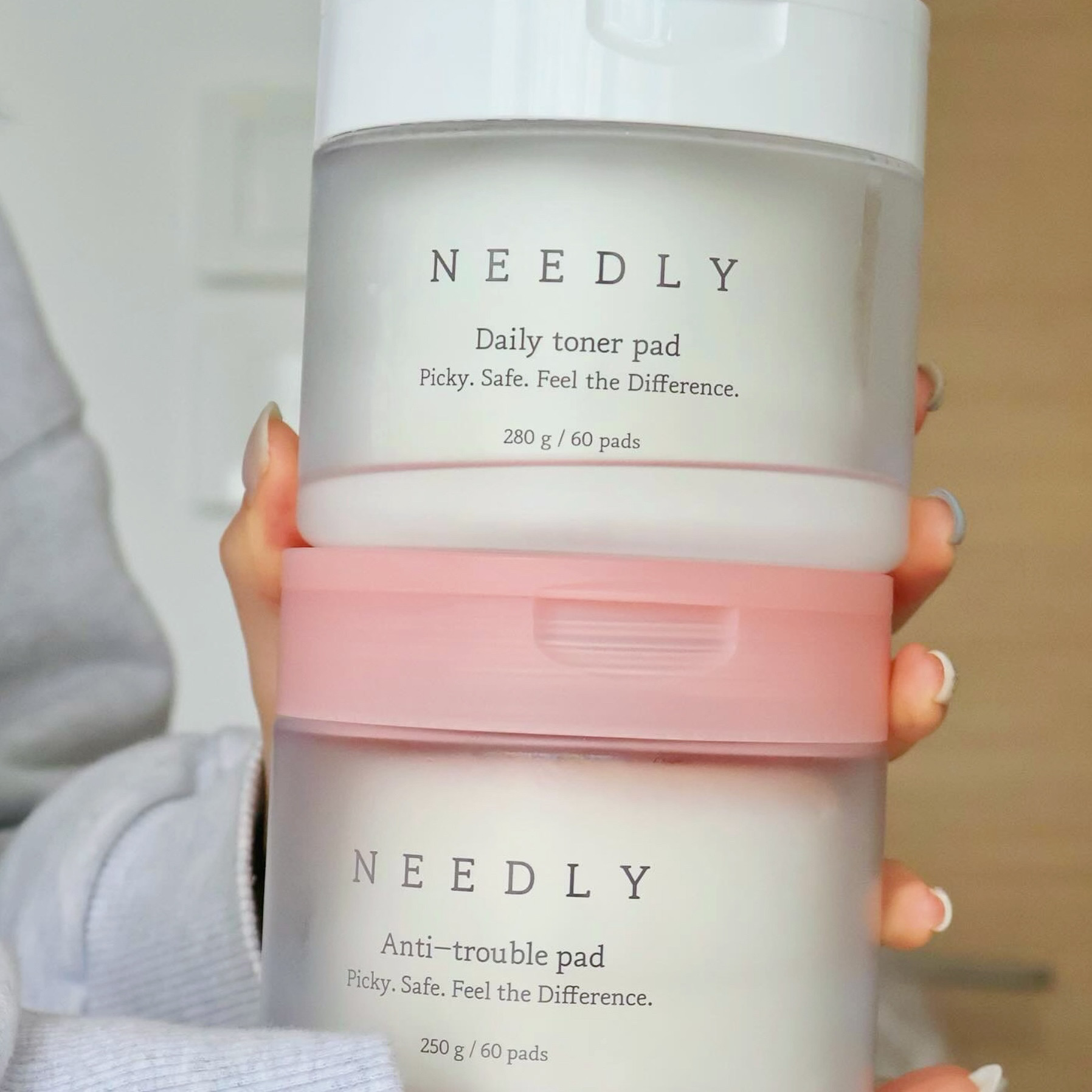 超大罐▲韩国NEEDLY清透爽肤棉片收缩毛孔温和去角质痘痘舒缓湿敷,美容护肤/美体/精油,化妆水/爽肤水,淘宝优惠券,粉丝福利购,淘宝优惠卷