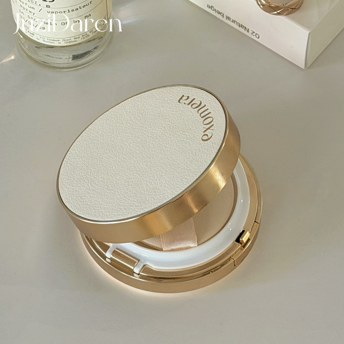 强推奶皮子▲韩国exomera呼吸气垫自然遮瑕服帖持久轻薄K氧化提亮,彩妆/香水/美妆工具,气垫,淘宝优惠券,粉丝福利购,淘宝优惠卷