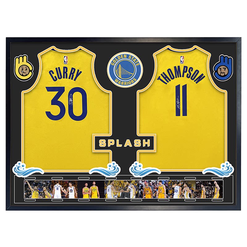 nba篮球球星汤普森客厅创意挂画篮球球衣装饰画生日礼物送男友