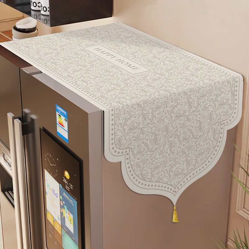 美式冰箱防塵蓋布洗衣機遮蓋灰塵