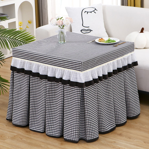 烤火罩套正方形取暖桌保护罩