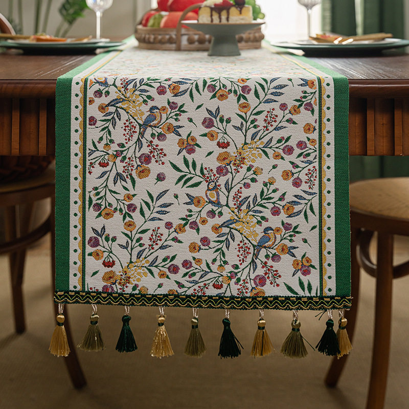复古民族风餐桌桌旗盖布