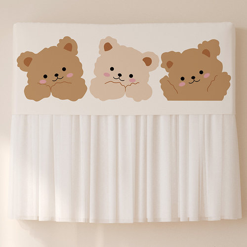 开机不取防尘套防直吹空调罩挡风板遮风挂机月子空调罩夏季挡风帘