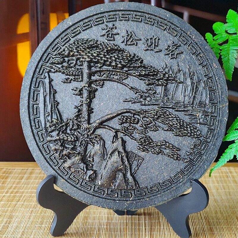 普洱茶叶苍松迎客茶叶茶雕工艺茶摆件居家工艺品礼品茶摆饰可定制,茶,普洱,淘宝优惠券,粉丝福利购,淘宝优惠卷