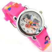 双11限时抢购热销石英电子胶表白雪公主卡通学生小女孩儿童手表
