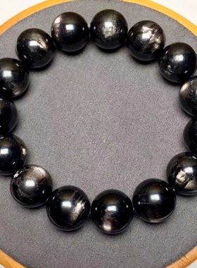 金运石手链天然水晶顽火辉石心形