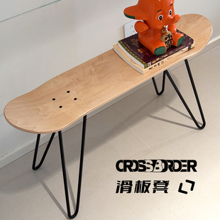 入户门口穿鞋 凳创意滑板凳多肉花架子居家小茶几crossborder凳子