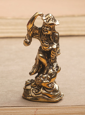 摆件铜像黄铜刘海戏金蟾