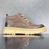 尾货撤柜捡漏特价 短靴 百搭工装 男鞋 头层牛皮马丁靴真皮透气休闲鞋