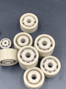 PEEK滚轮轴承DMS629B/PEEK/PTFEZRO2(INNER)6*30*20*22mm液晶设备