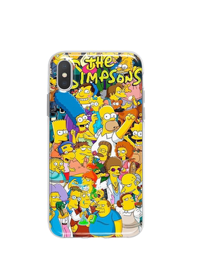 辛普森动漫周边手机壳适用苹果17promaxs iphone16/15promax菲林软壳13表情包14安卓华为mate60软壳创意可爱