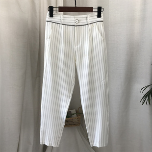 夏季 女装 3506 休闲九分裤 孤品S码