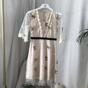 夏季 女装 3374 孤品S码 连衣裙 中袖