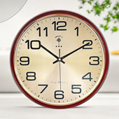 北极星客厅挂钟16 20英寸简约现代静音万年历数字指针办公石英表