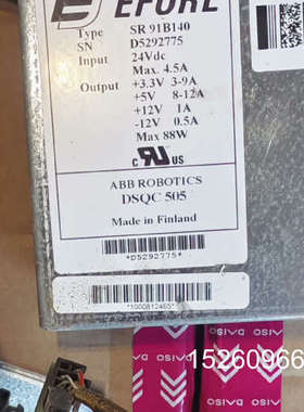 议价ABB机器人电源模块，拆机ABB机器人电源，SR91B140议价