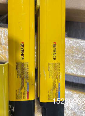 议价基恩士KEYENCE安全光幕GL-R20H-T/R，黄色外壳议价