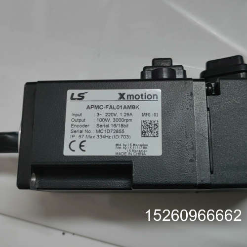 议价LS Mecapion伺服电机APMC-FAL01AM8K议价