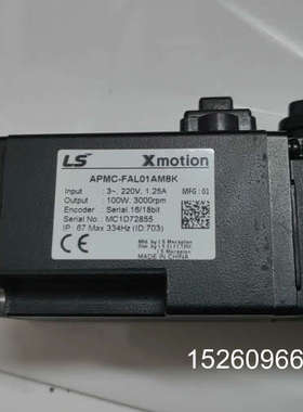 议价LS Mecapion伺服电机APMC-FAL01AM8K议价