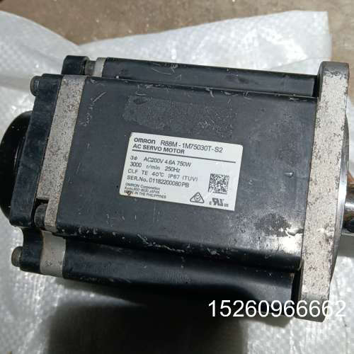 议价欧姆龙伺服电机750瓦，电机正常使用，编码器没法测量，型号R