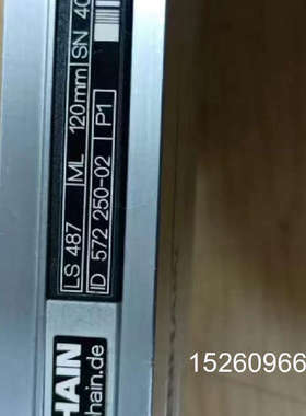 议价海德汉光栅尺LS487 ， ML120成色很新，信号质量达到议价